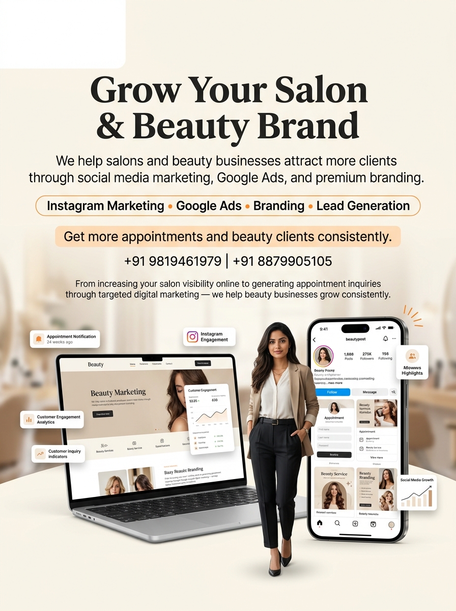 Digital Marketing for Salon & Beauty