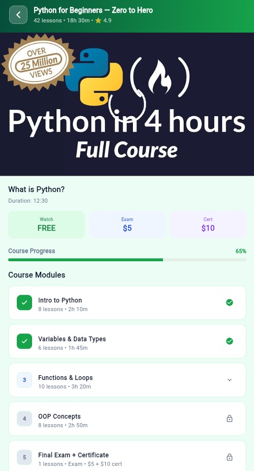 Edu Tech App screenshot 2