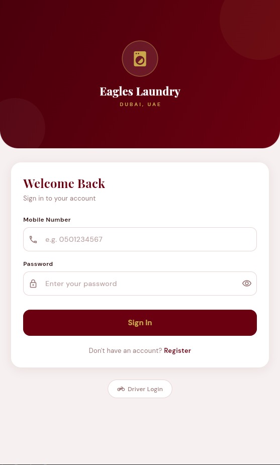 Eagles Laundry App screenshot 6