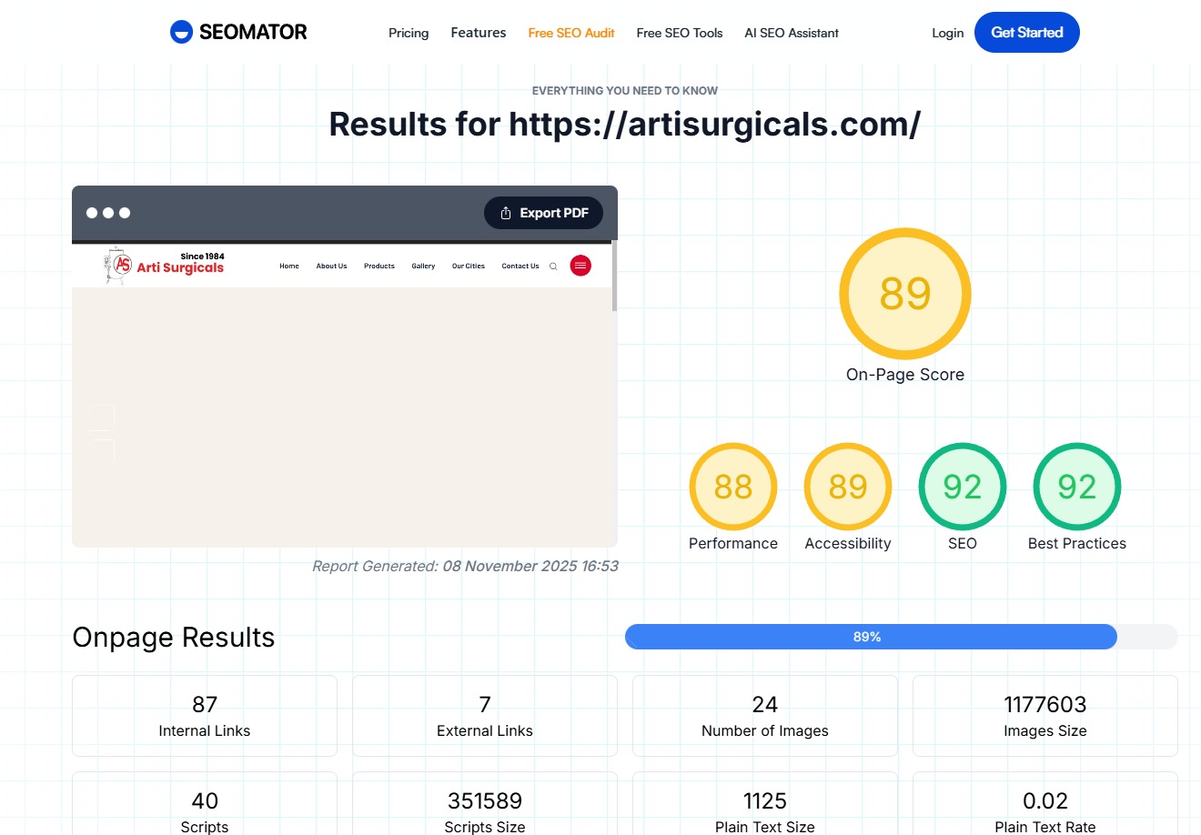 Arti Surgical screenshot 17