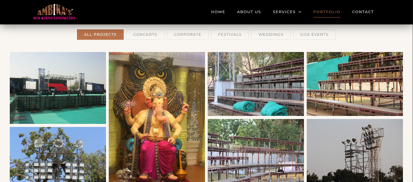 Ambika Sets & Venue Construction screenshot 3