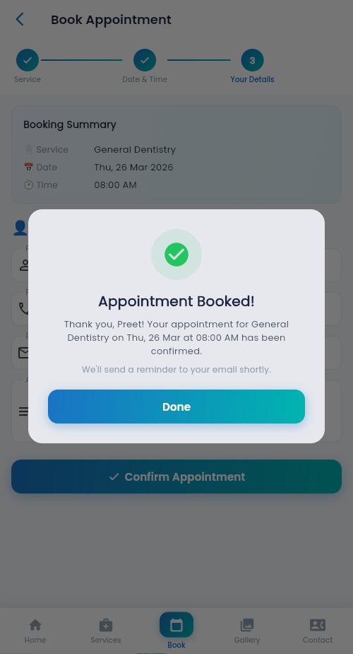 Craft Dental Center (App) screenshot 6