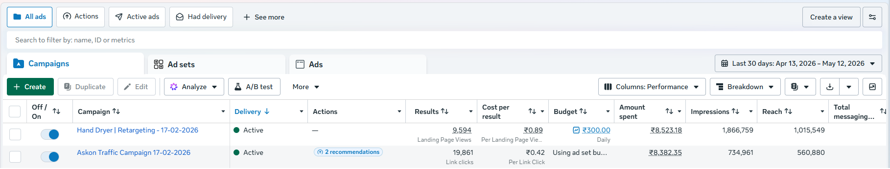 Askon Hygiene Social Media Marketing screenshot 11