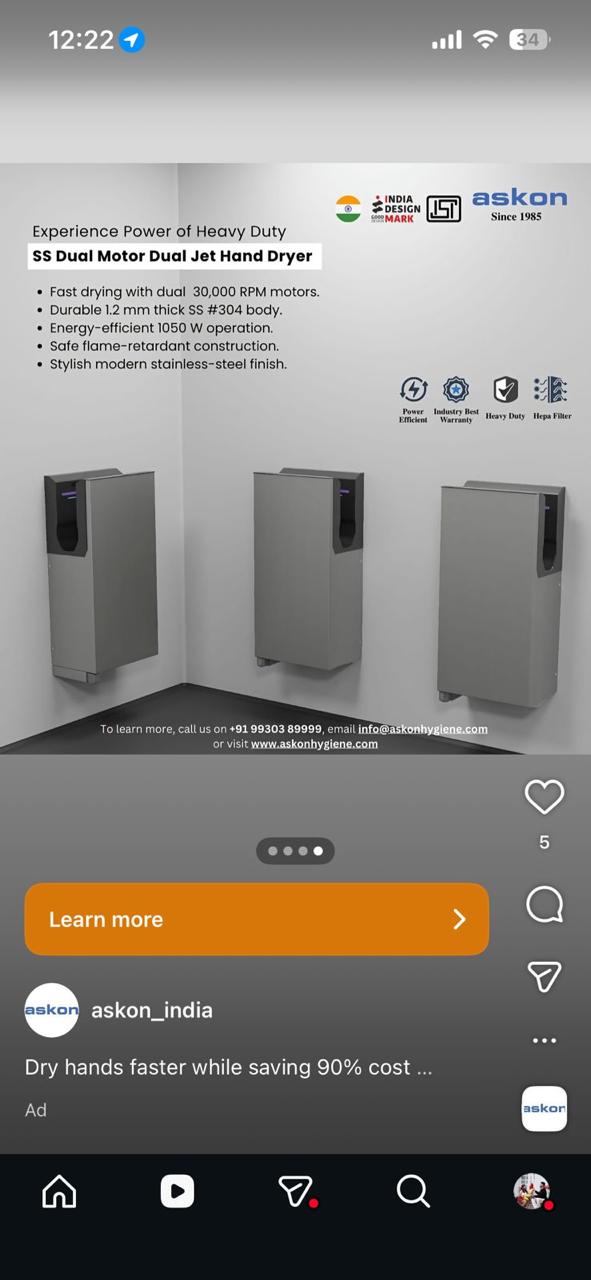 Askon Hygiene Social Media Marketing screenshot 6