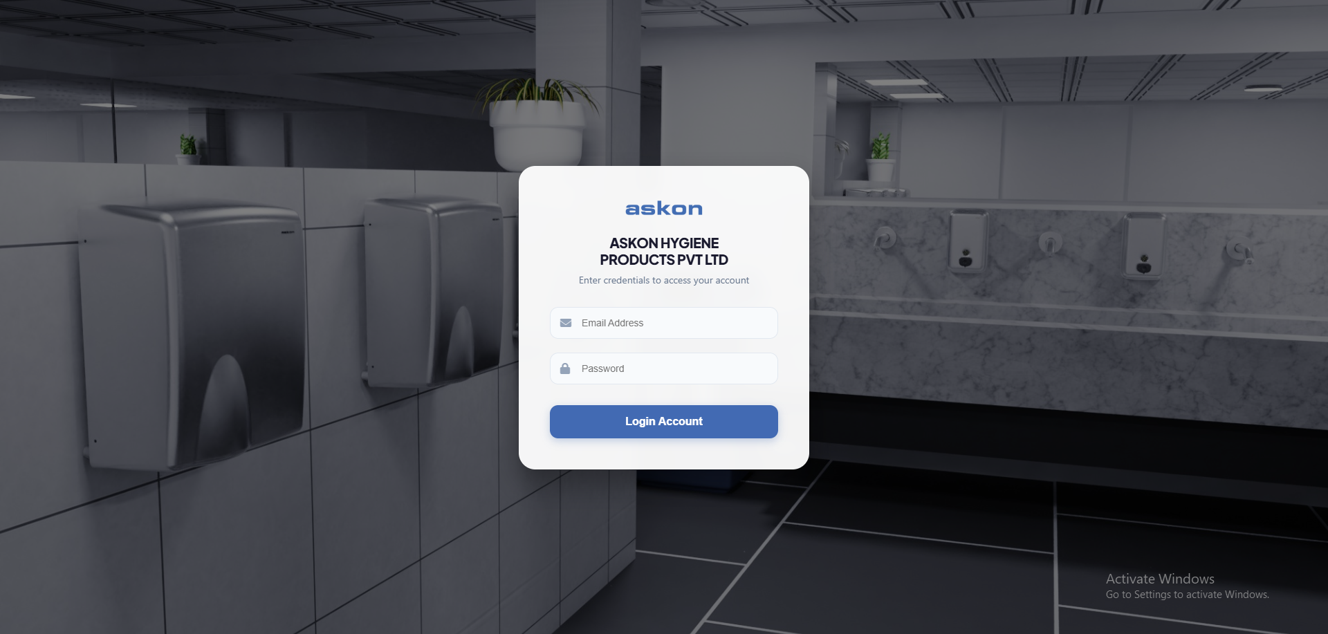 Askon Hygiene Custom Software Development