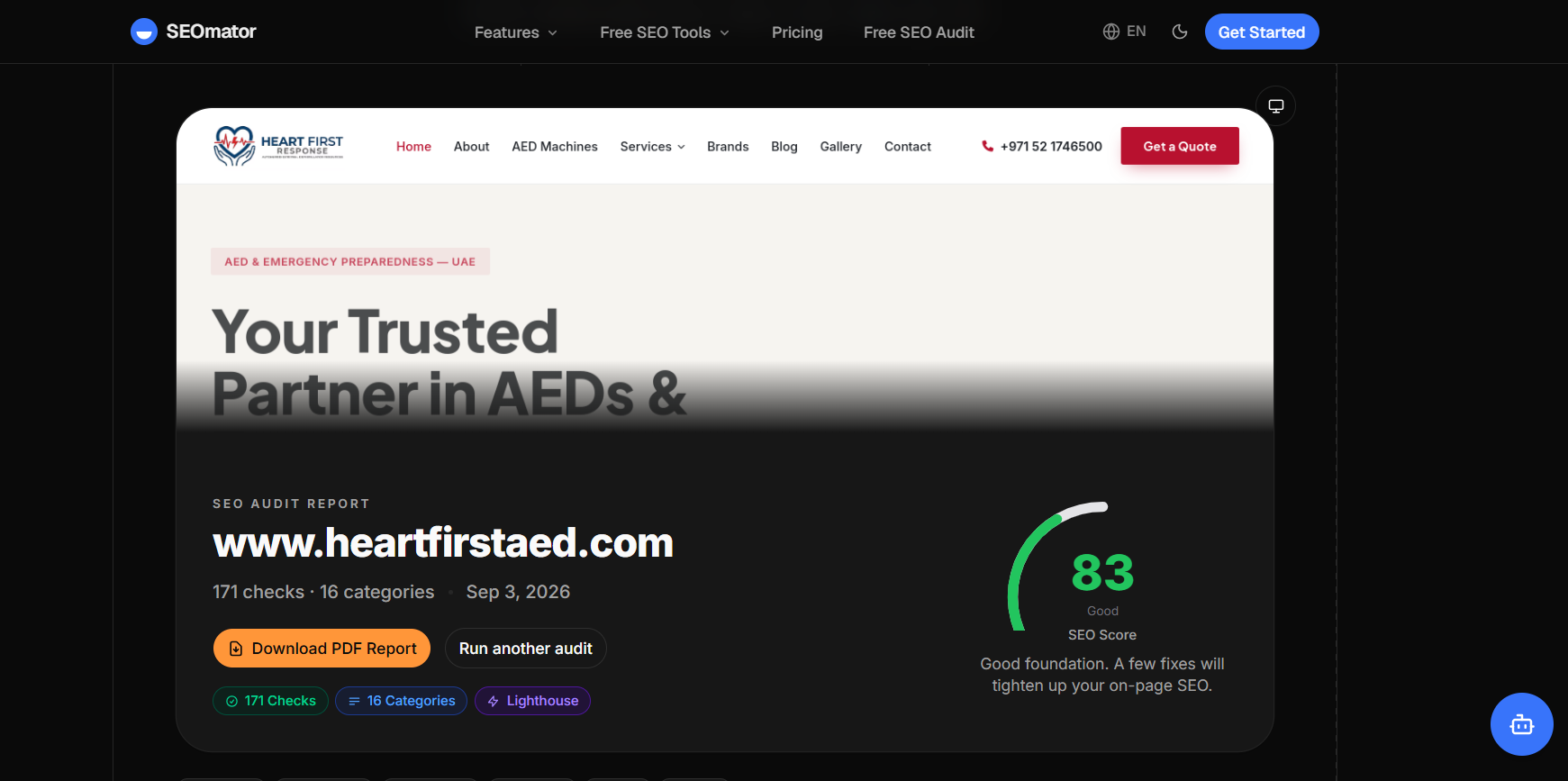 Heart First Response SEO