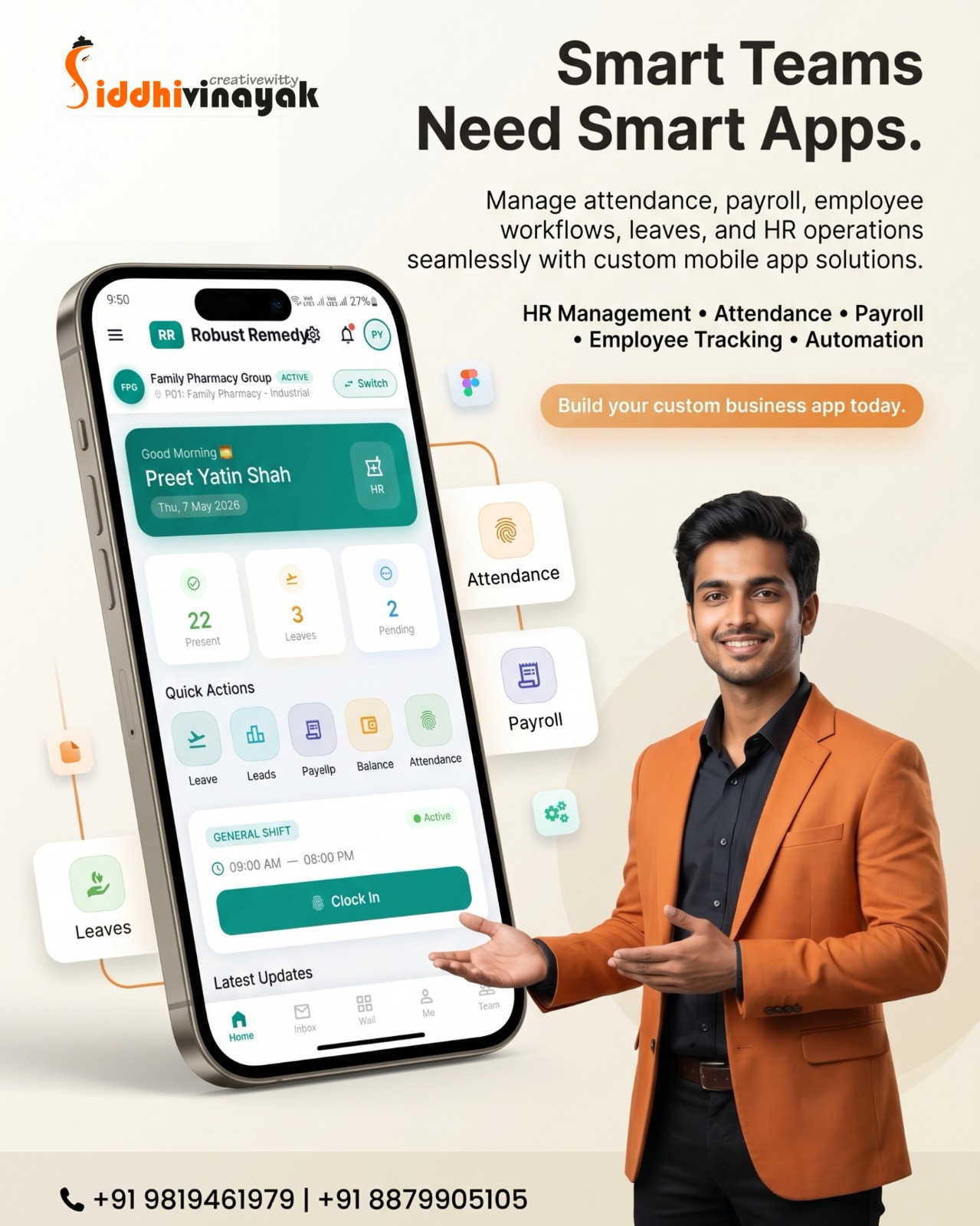 App Development — Siddhi Vinayak Creativewitty
