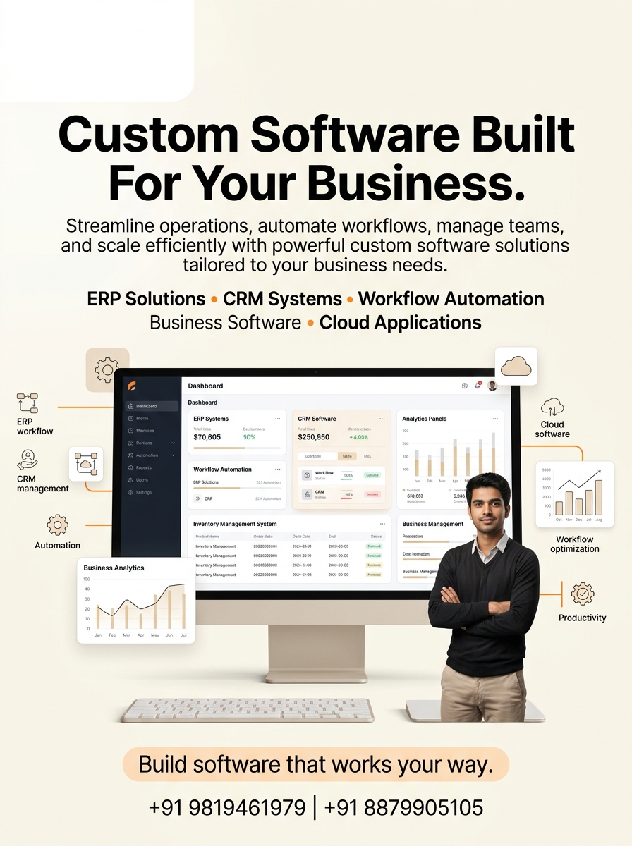 Custom Software Development — Siddhi Vinayak Creativewitty